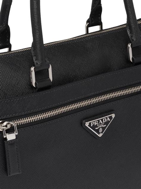 prada 24 ore uomo in pelle|Borse porta pc e portadocumenti di Prada .